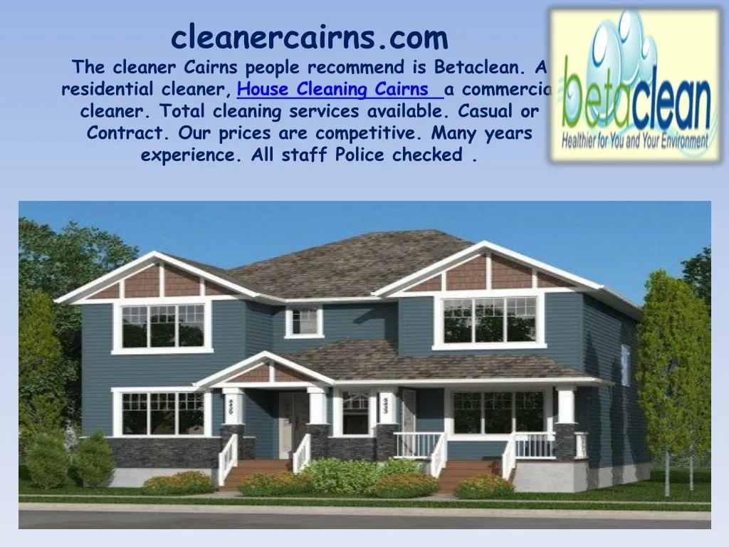 cleanercairns com the cleaner cairns people