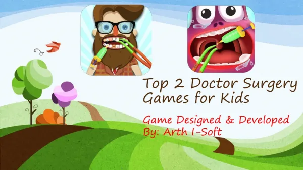 Top 2 Doctor Surgery Android Games for Kids