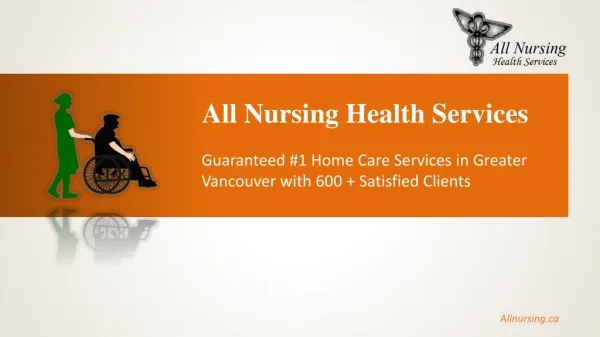 All Nursing Health Services Inc