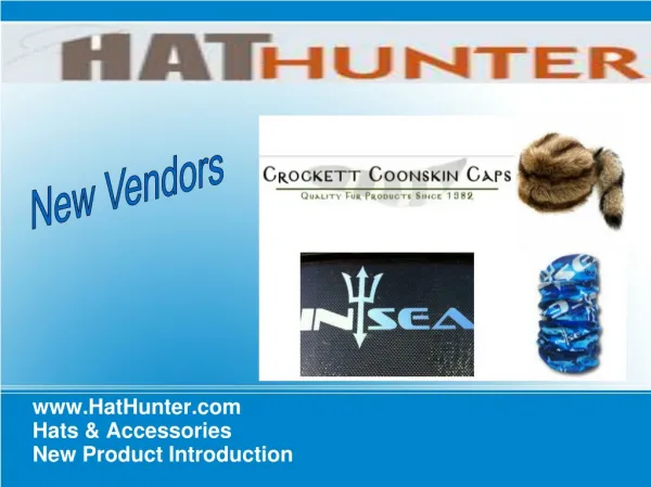 HatHunter - New Product Introduction