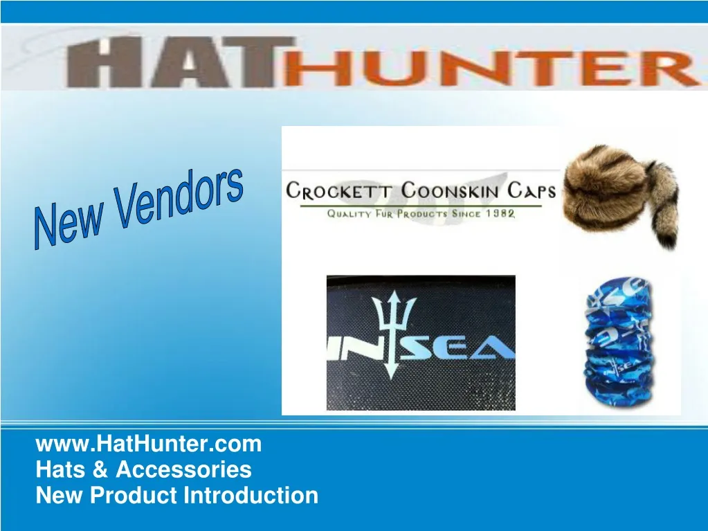 www hathunter com hats accessories new product introduction