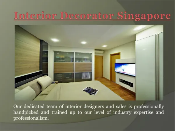 Interior Design In Singapore