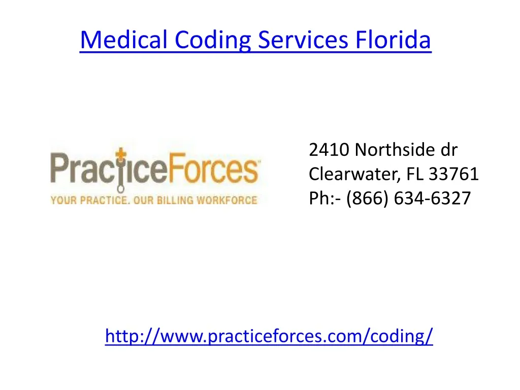 medical coding services florida