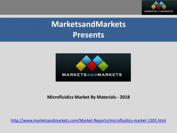 Microfluidics Market By Materials - 2018