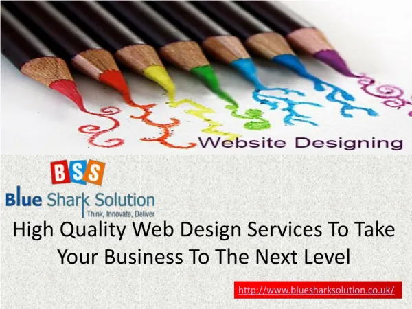 quality web design services to take business to next level