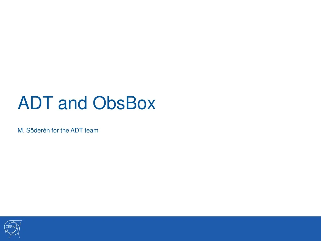adt and obsbox