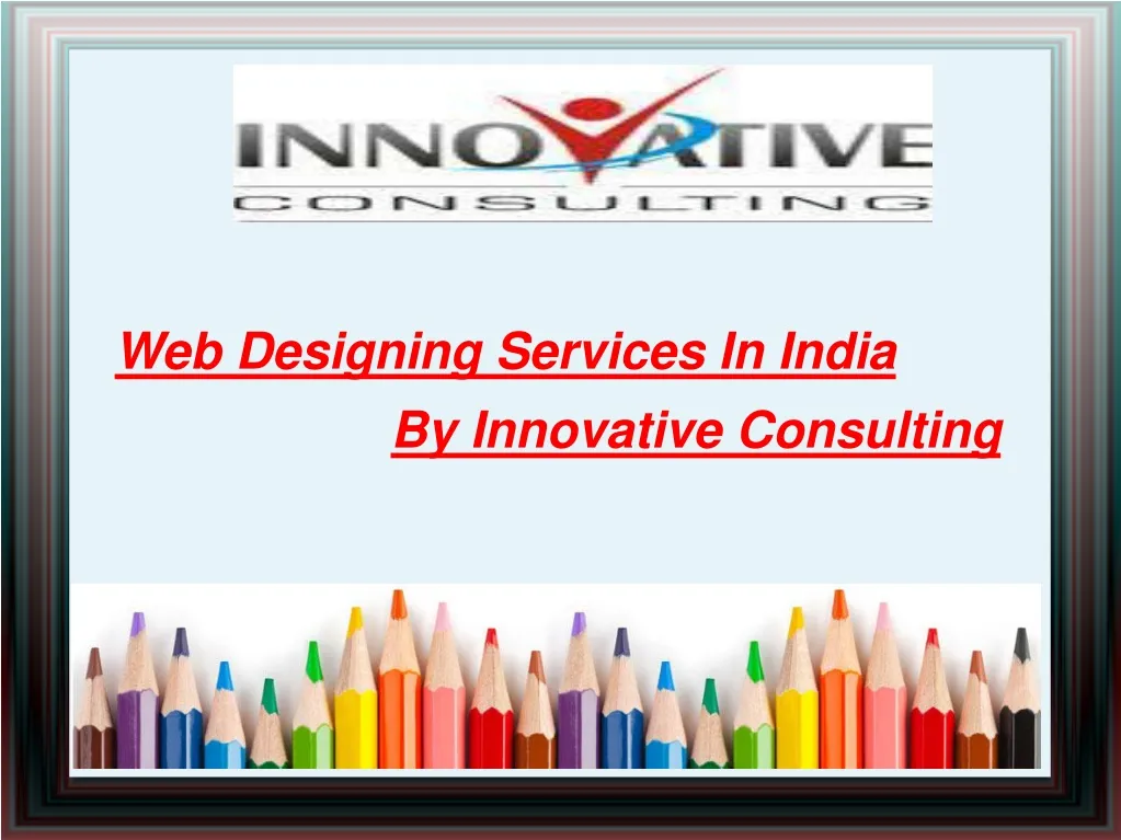 web designing services in india by innovative