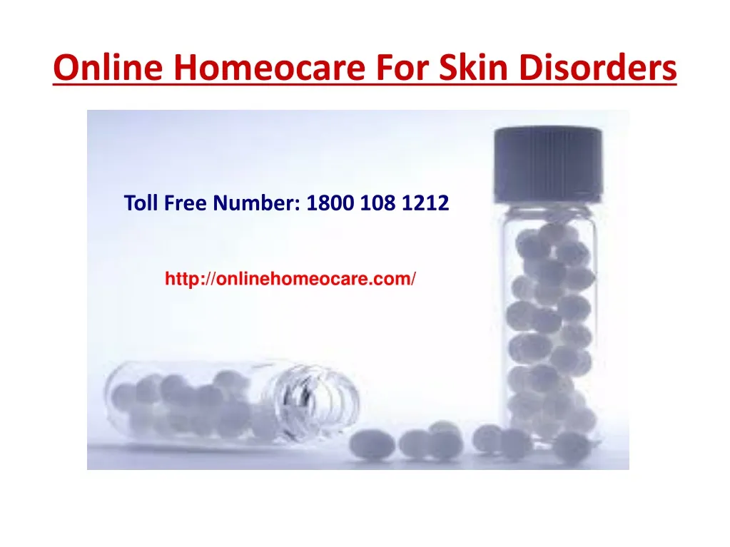 online homeocare for skin disorders