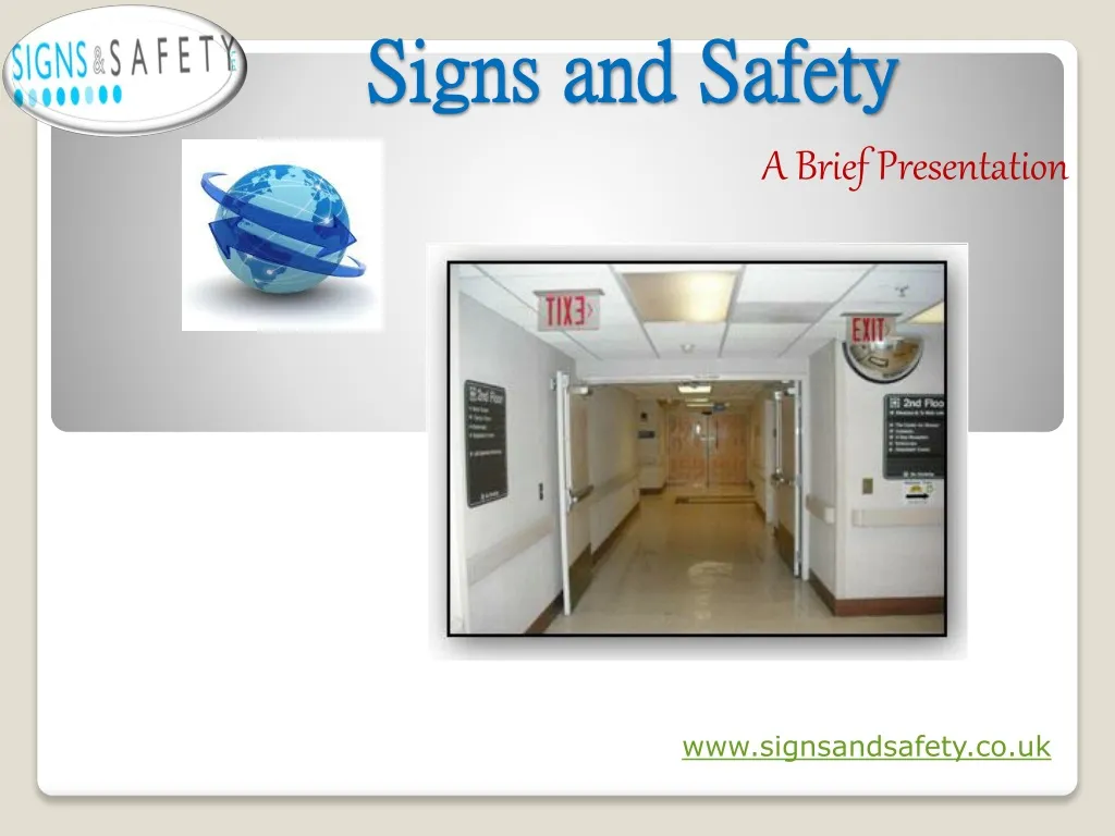 signs and safety