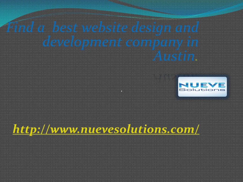 find a best website design and development company in austin
