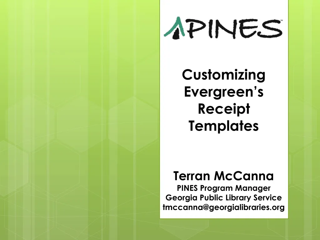 customizing evergreen s receipt templates terran