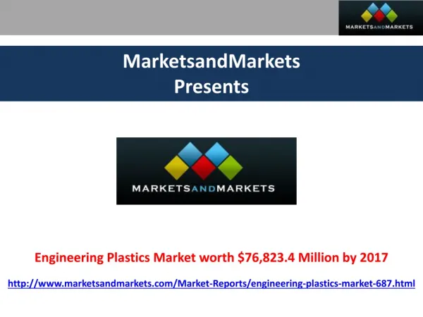 Engineering Plastics Market Forecasts 2017