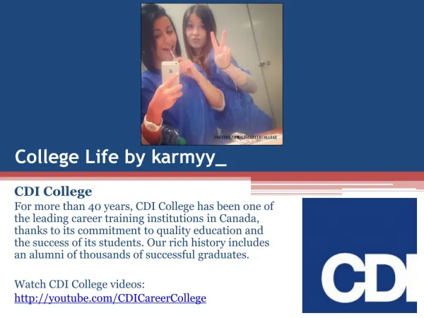 Life at CDI College on Instagram by karmyy_ in Quebec