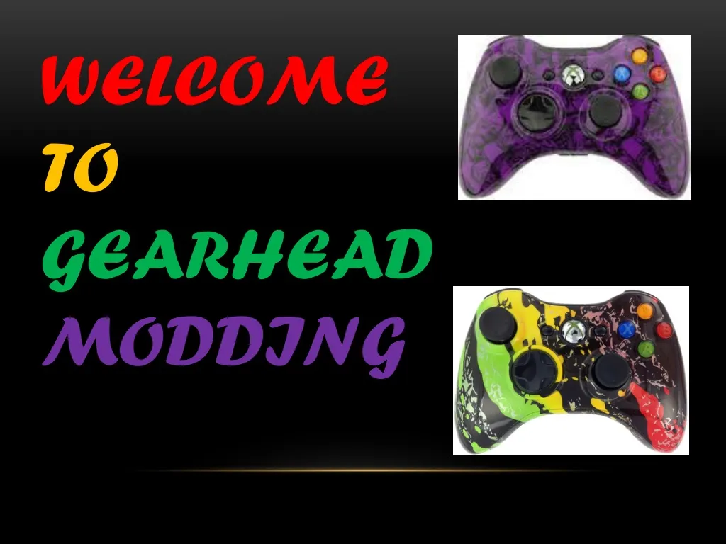 welcome to gearhead modding