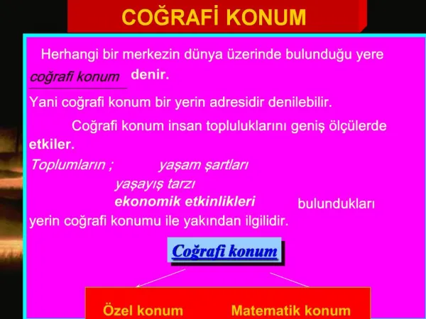 COGRAFI KONUM