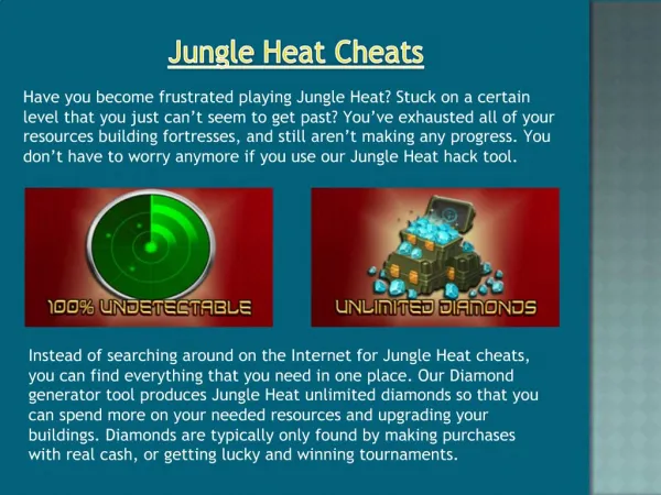 Jungle Heat Hack Android