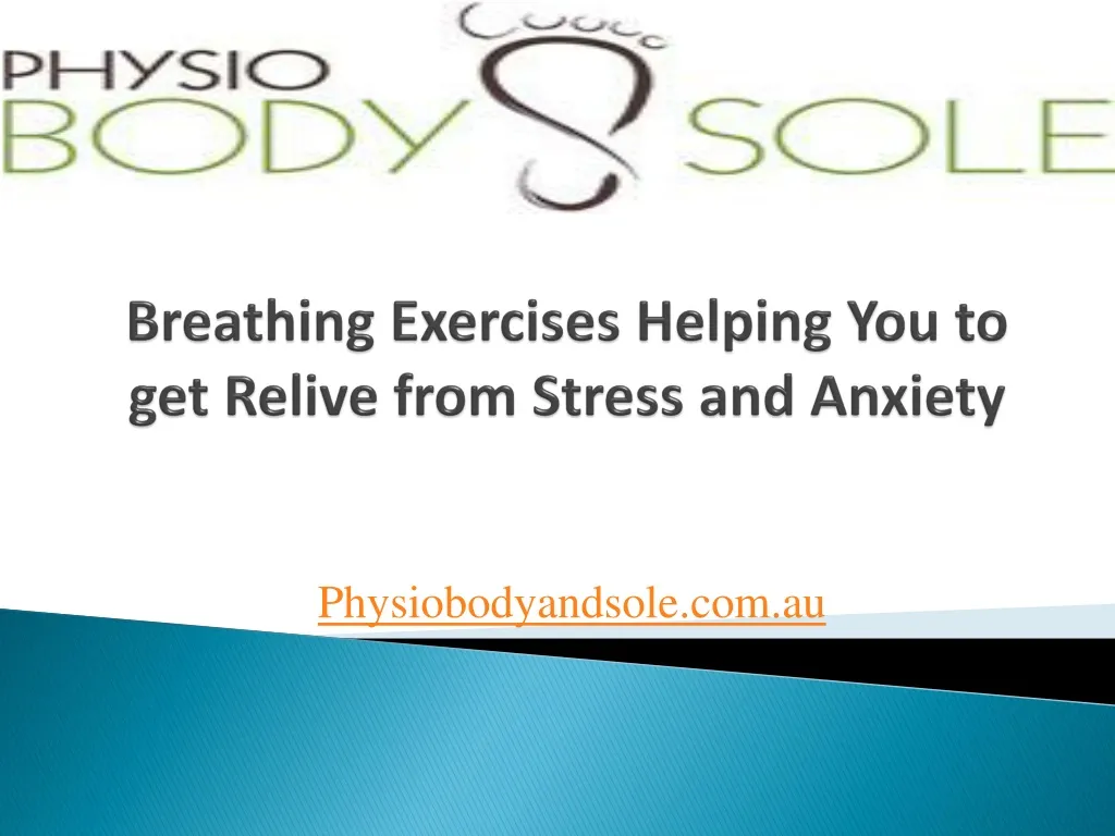 breathing exercises helping you to get relive from stress and anxiety
