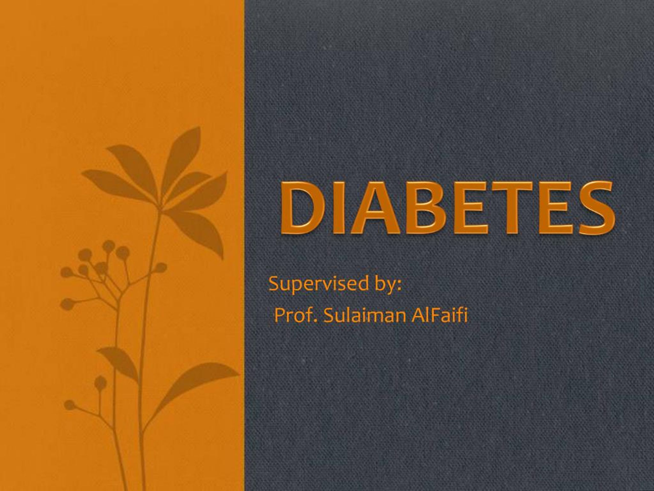 PPT - DIABETES PowerPoint Presentation, free download - ID:1472875