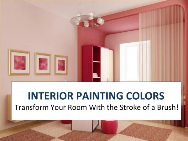 Interior House Painting Contractors in Denver