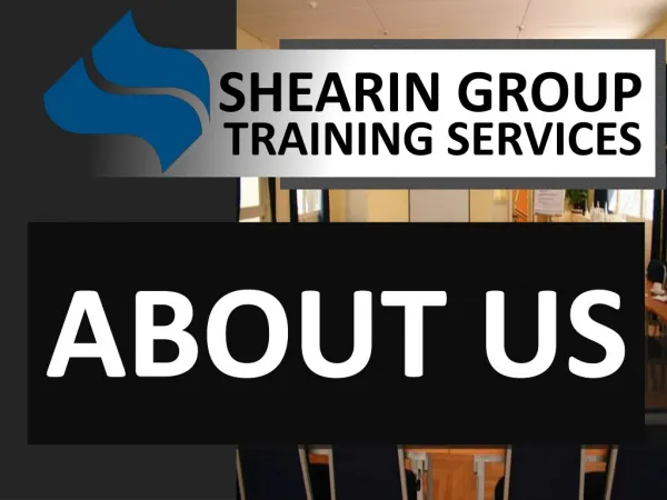 About Shearin Group Training Services