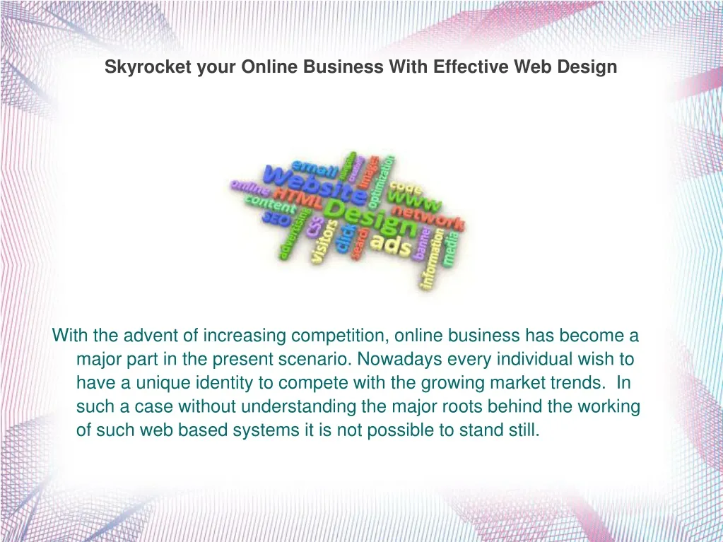 skyrocket your online business with effective web design