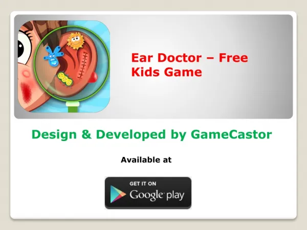 Ear Doctor - Free Kids Game