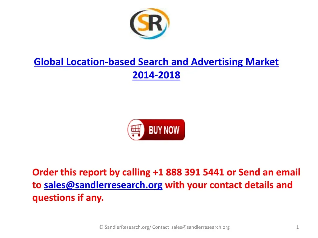 global location based search and advertising market 2014 2018