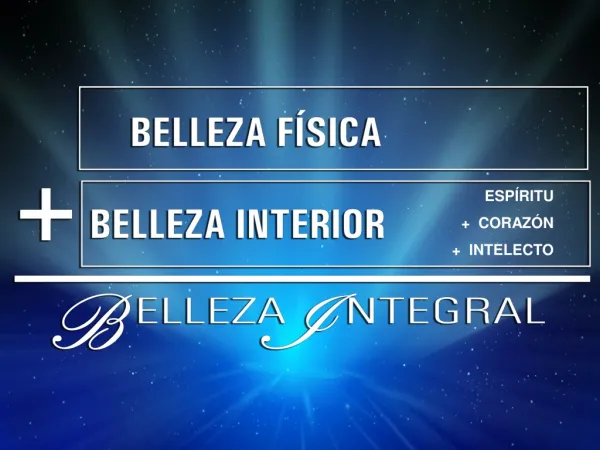BELLEZA INTEGRAL