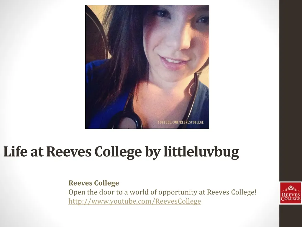 life at reeves college by littleluvbug
