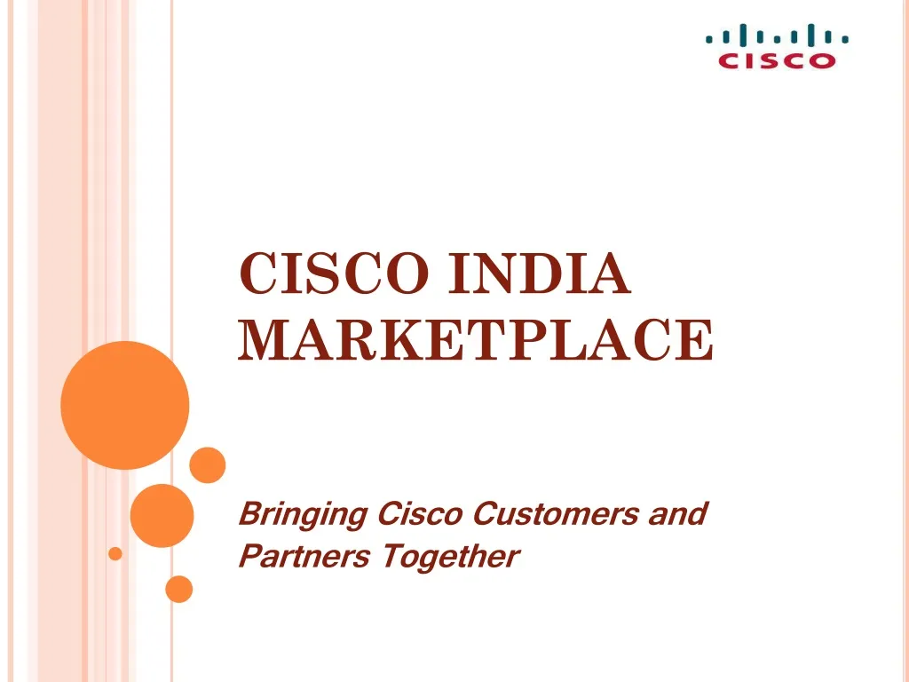 cisco india marketplace