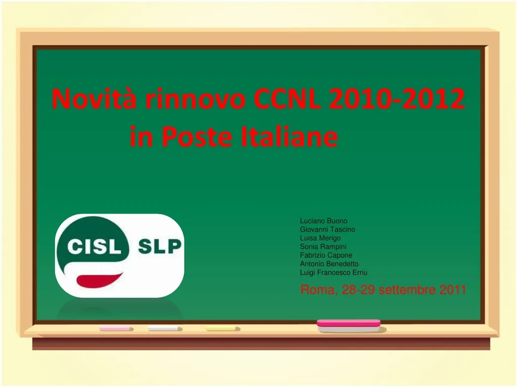 novit rinnovo ccnl 2010 2012 in poste italiane