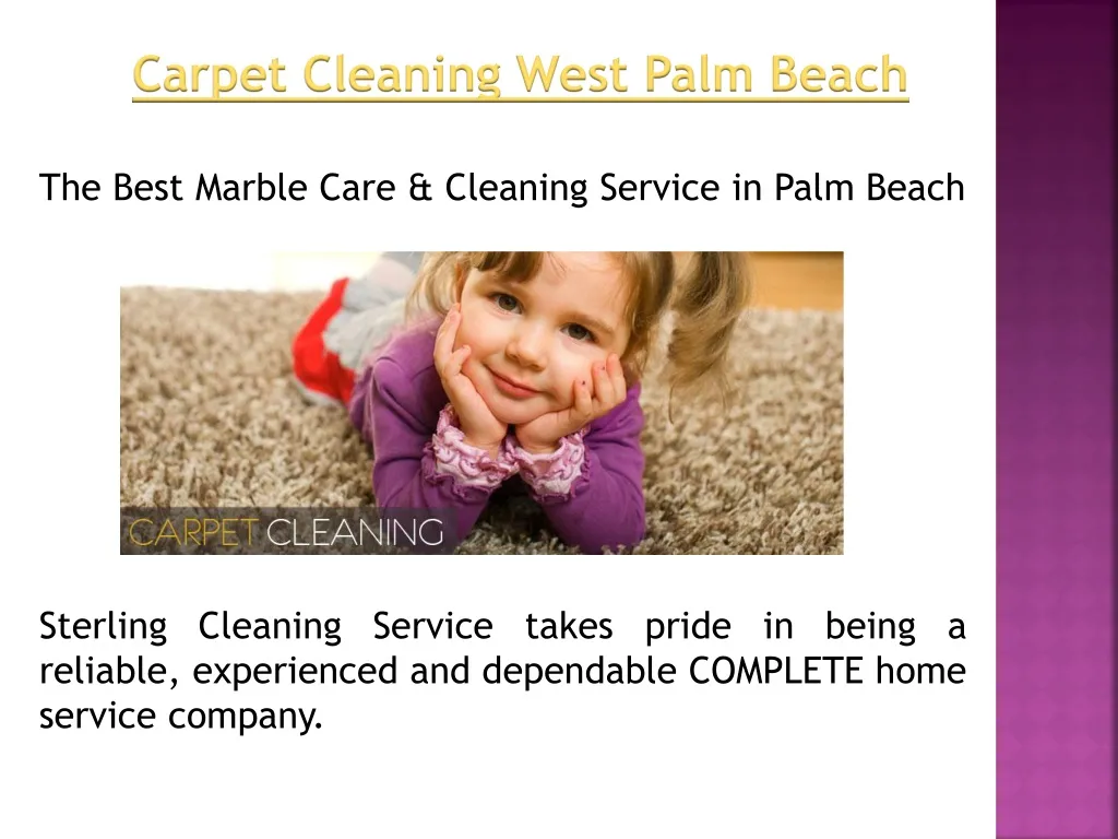 carpet cleaning west palm beach