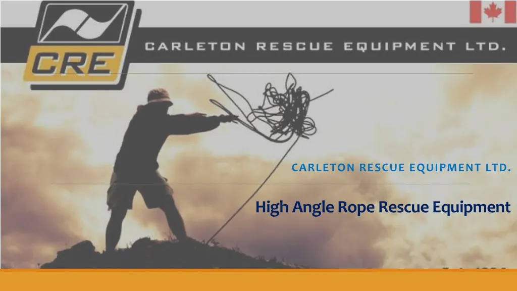 high angle rope rescue equipment