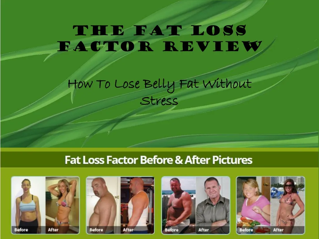 the fat loss factor review