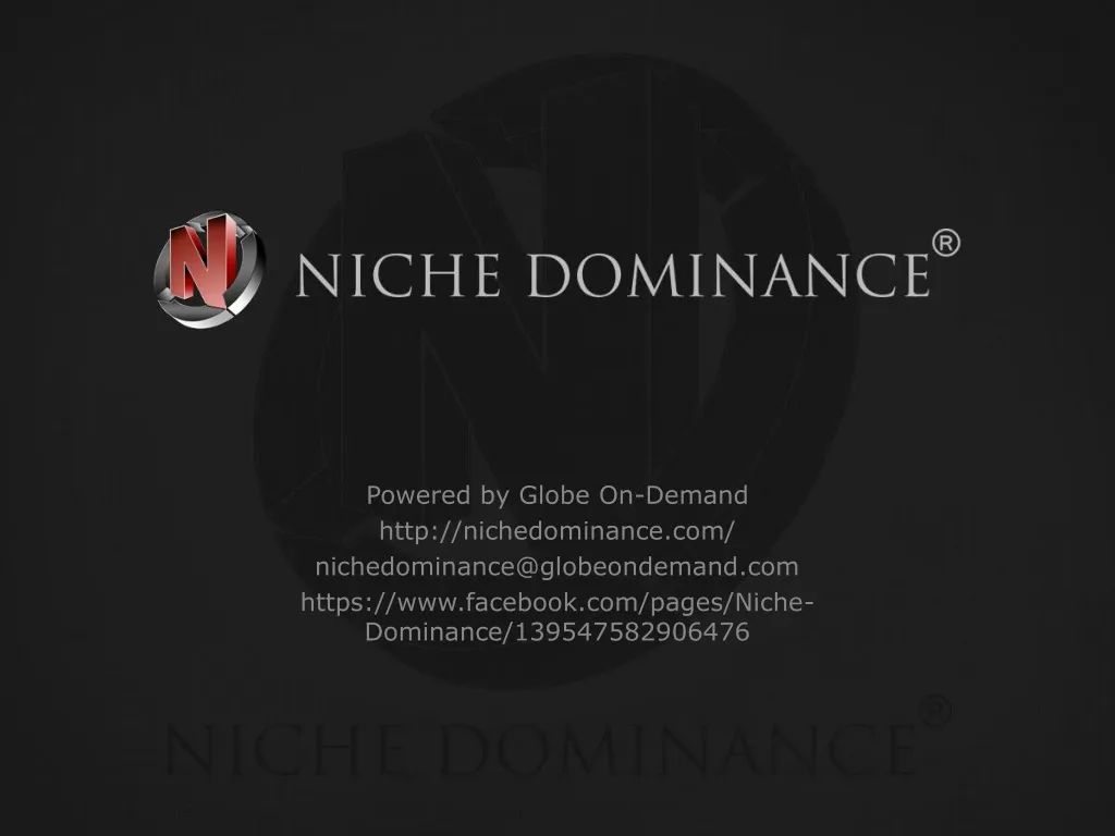 powered by globe on demand http nichedominance