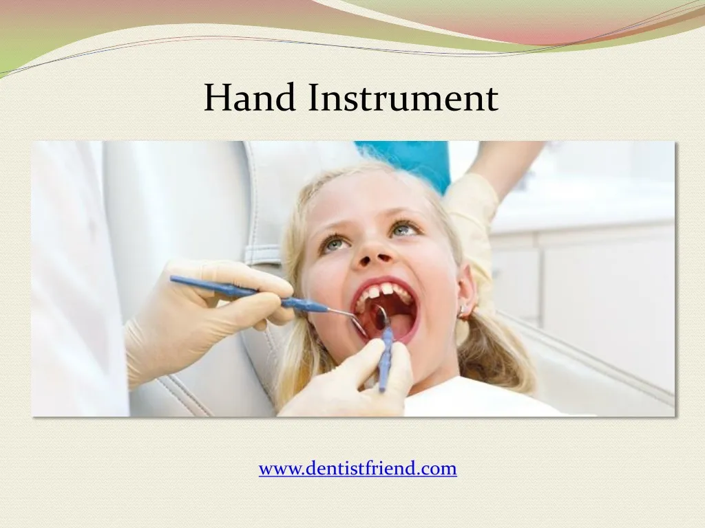 hand instrument