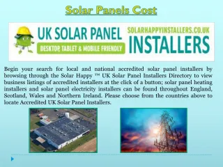Solar Panel Installation - slide 1