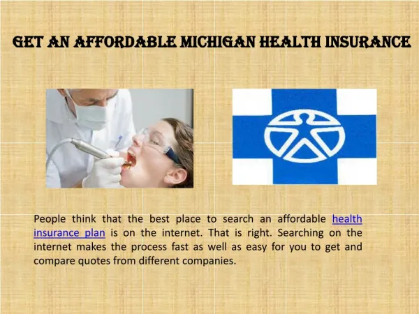 Get an afforadble michigan health insurance
