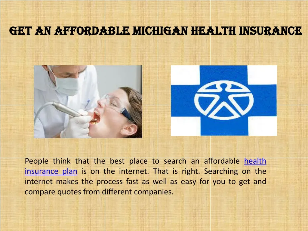 get an affordable michigan health insurance