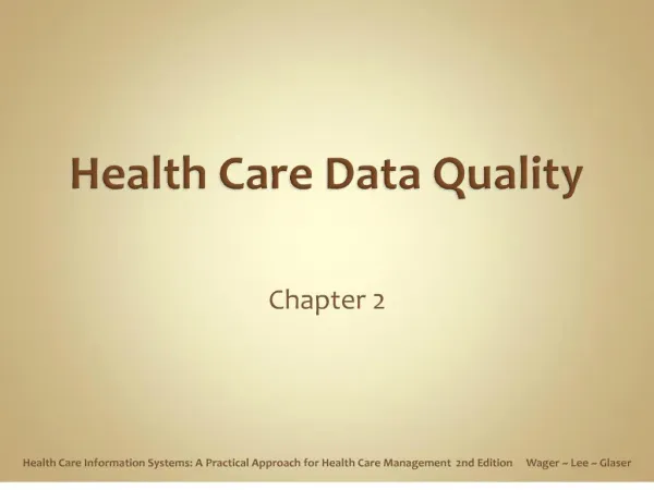 health care data quality