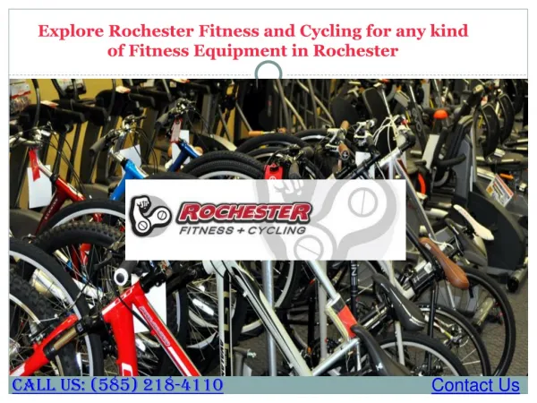 Buy Fitness Equipment in Rochester
