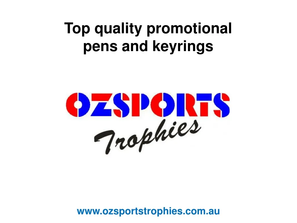 top quality promotional pens and keyrings