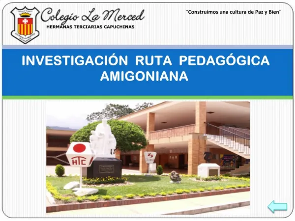 INVESTIGACI N RUTA PEDAG GICA AMIGONIANA