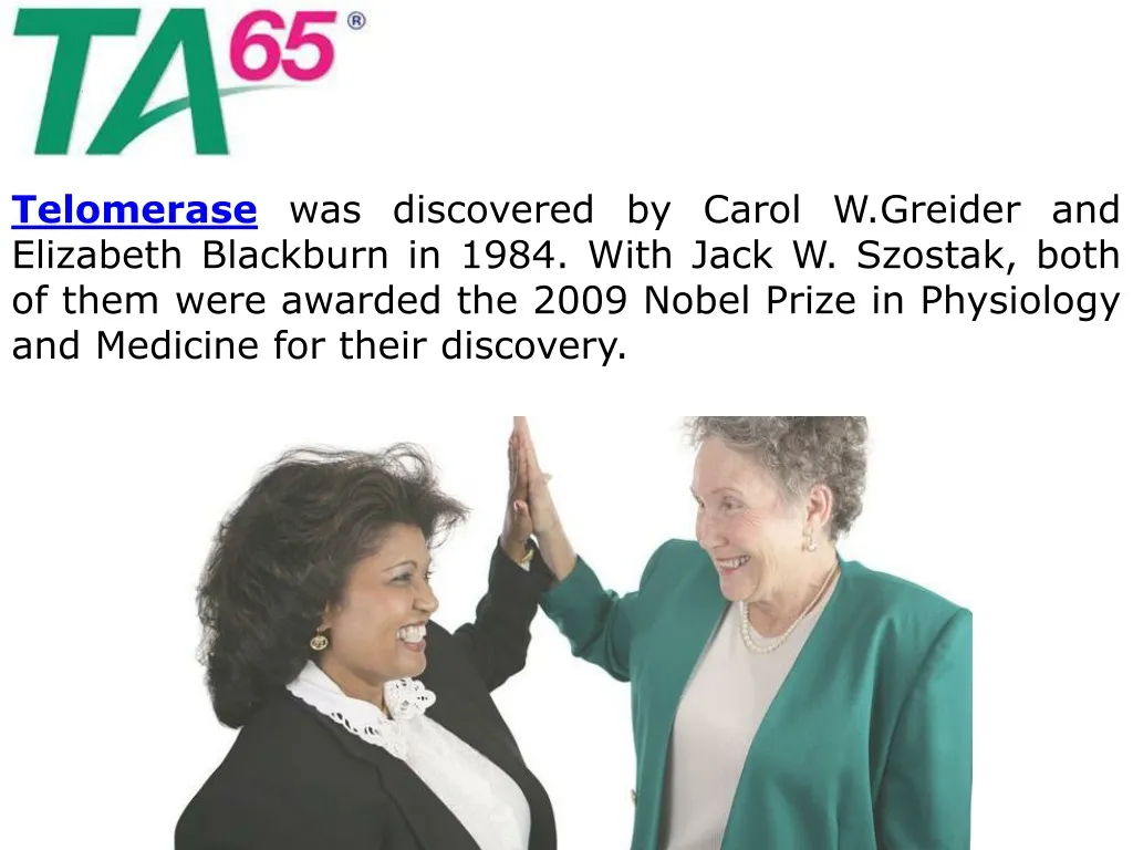 telomerase was discovered by carol w greider