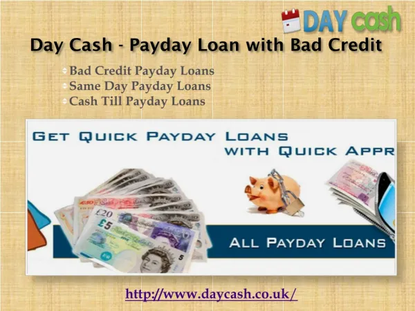 Day Cash - Payday Loan with Bad Credit