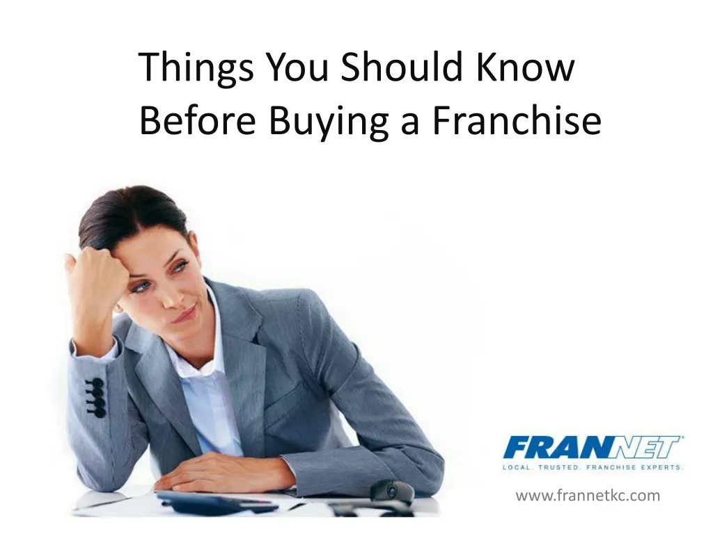 things you should know before buying a franchise