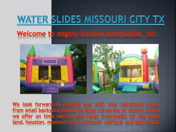 Inflatables Stafford TX