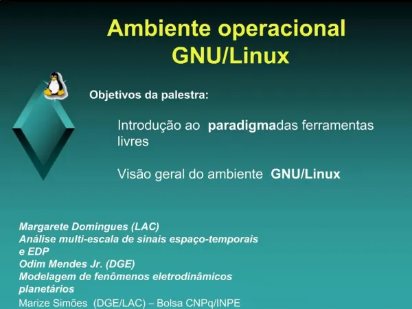 Ambiente operacional GNU