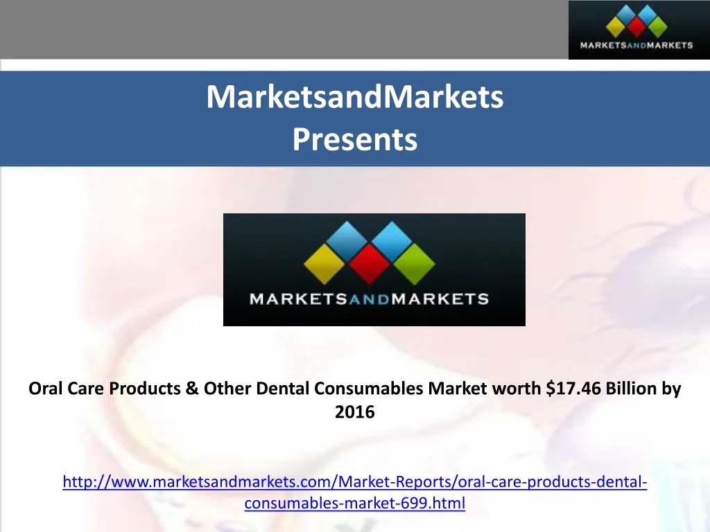 marketsandmarkets presents