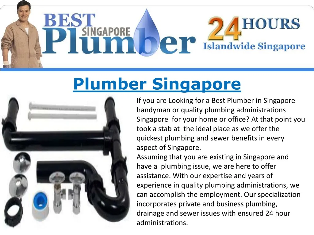 plumber singapore